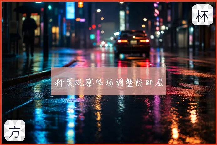 科莫观察临场调整防断层